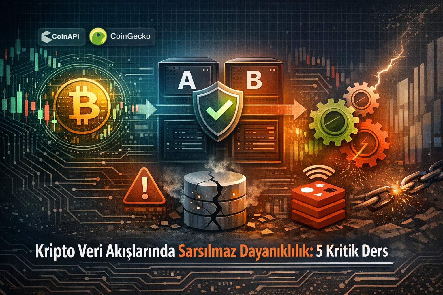 Kripto veri pipeline mimarisi: Bitcoin, MongoDB A/B swap, Redis ve dayanıklı sistem tasarımı